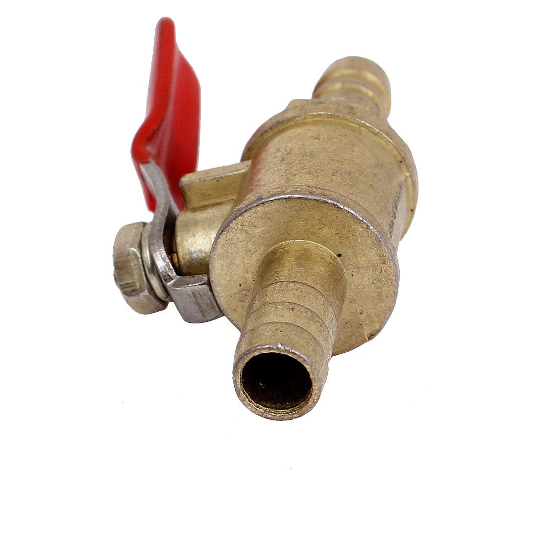 8mm 5/16" Hose Barb Inline Brass Water/Air Gas Fuel Line Shut-off Ball Valve ;CC 8mm 5/16" Hose Barb Inline Brass Water/Air Gas Fuel Line Shut-off Ball Valve ;CC